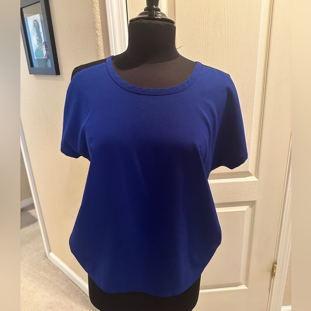 Tahari Shirt Blue